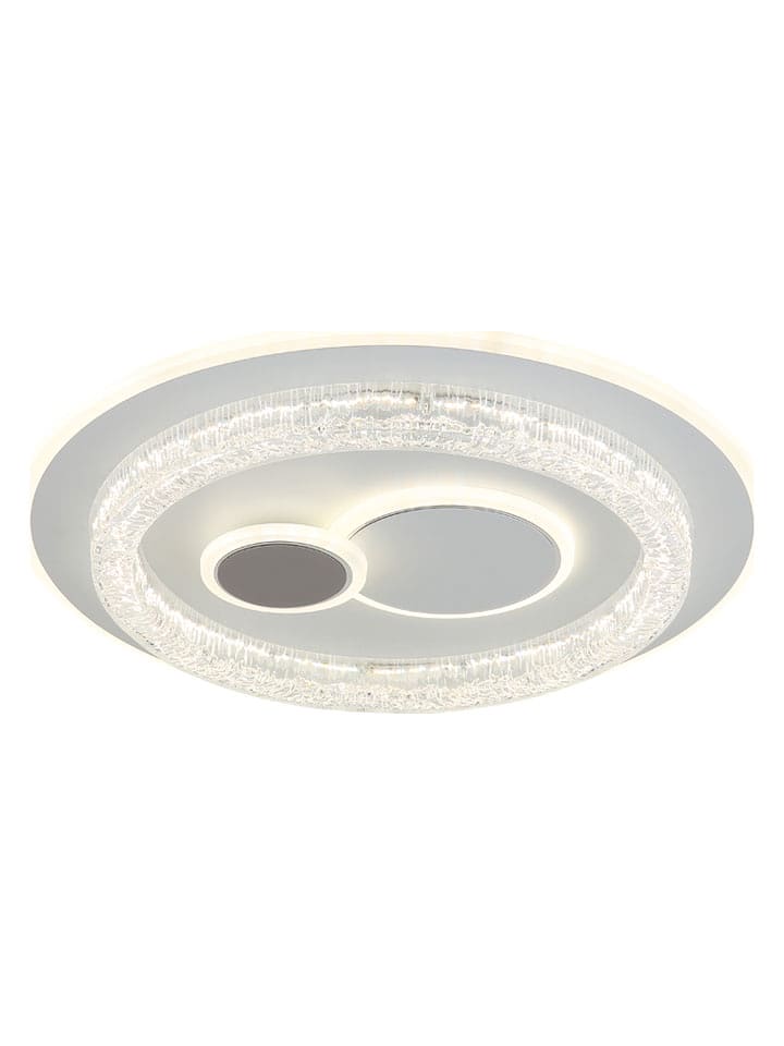 Globo lighting Lampa sufitowa LED "Kriswall" w kolorze białym - wys. 6 x Ø 49,5 cm rozmiar: onesize