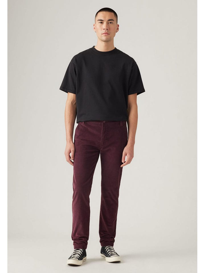 Levi's Spodnie w kolorze bordowym rozmiar: W31/L32