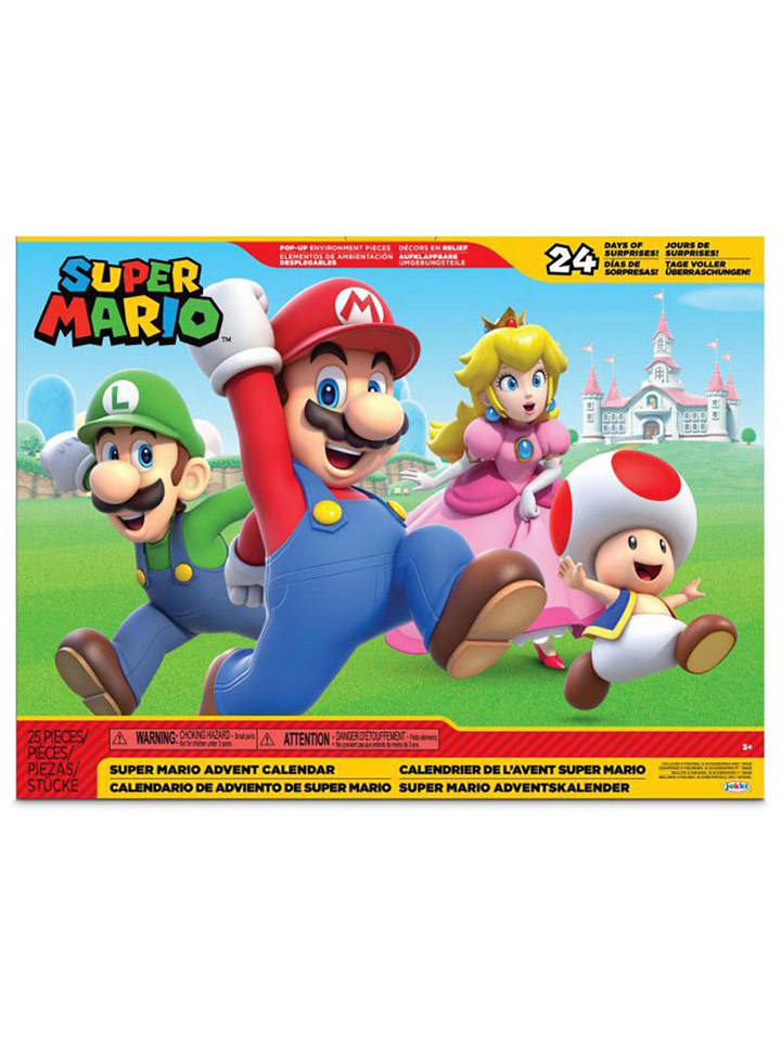 Super Mario Kalendarz adwentowy "Super Mario & Co." - 3+ rozmiar: onesize
