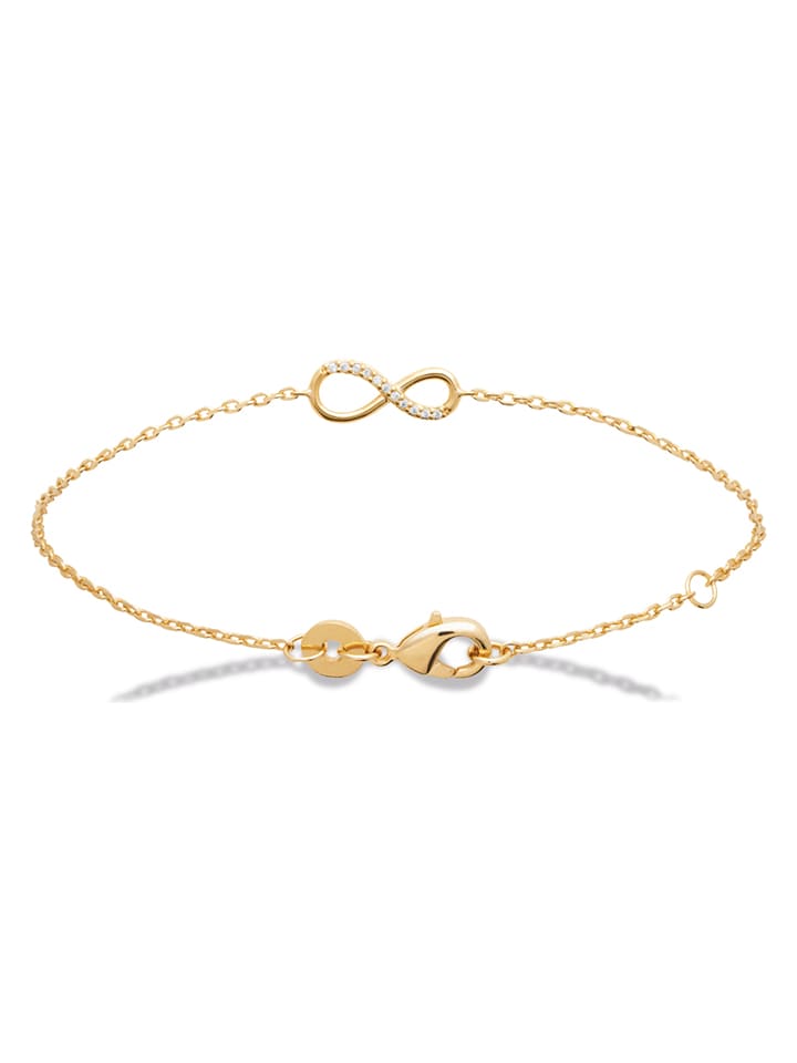 L'Atélier Précieux Pozłacana bransoletka z elementami ozdobnymi rozmiar: onesize