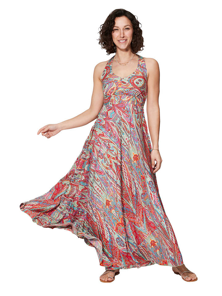 Ipanima Sukienka w kolorze zielono-czerwonym rozmiar: 34/36