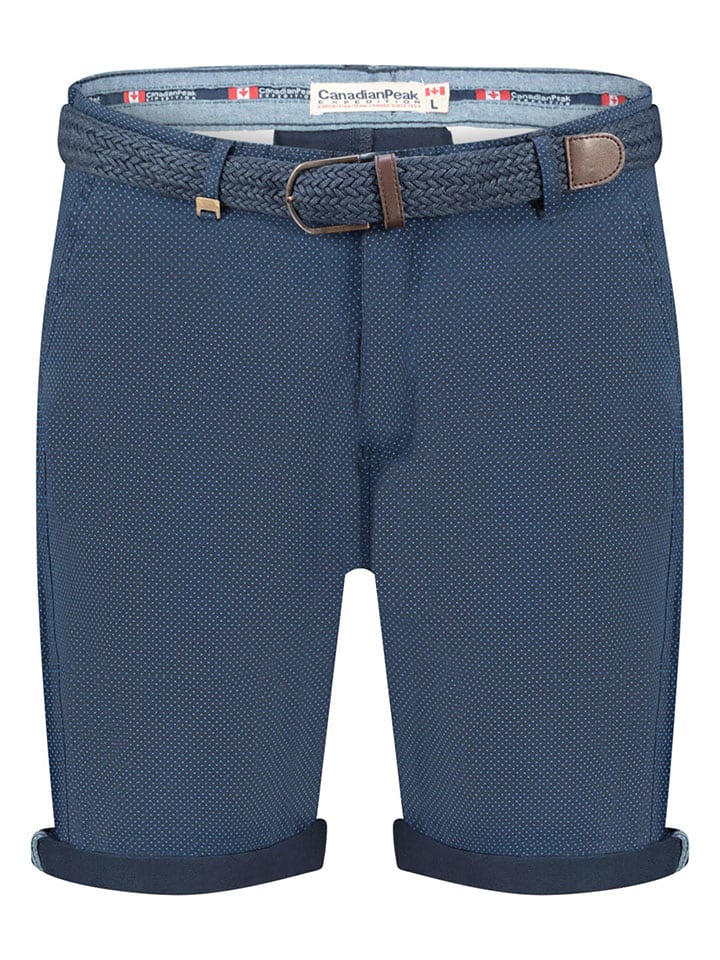 Canadian Peak Bermudy "Podexeak" w kolorze granatowym rozmiar: 3XL