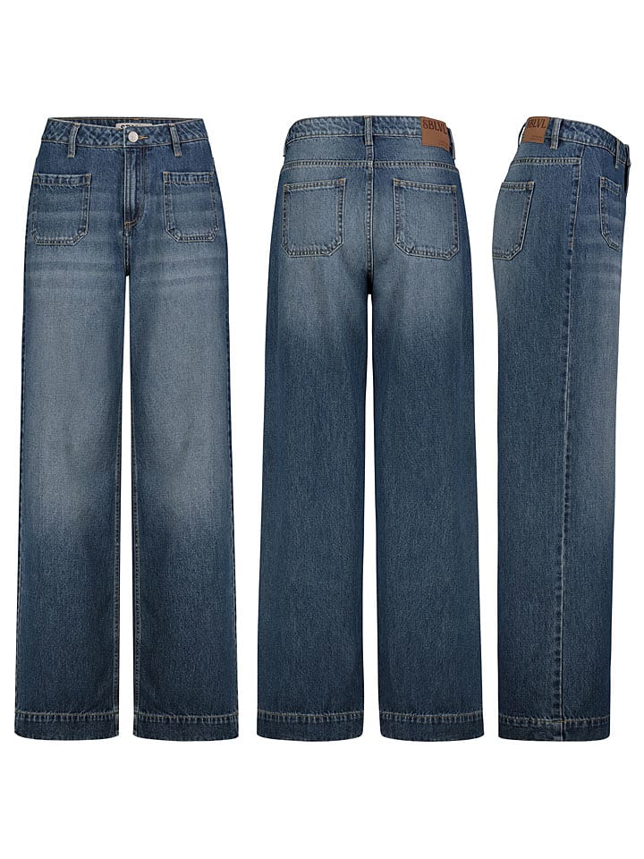 Sublevel Dżinsy - Comfort fit - w kolorze niebieskim rozmiar: XL