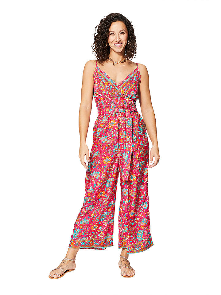 Ipanima Kombinezon w kolorze turkusowo-czerwono-żółtym rozmiar: 34/36