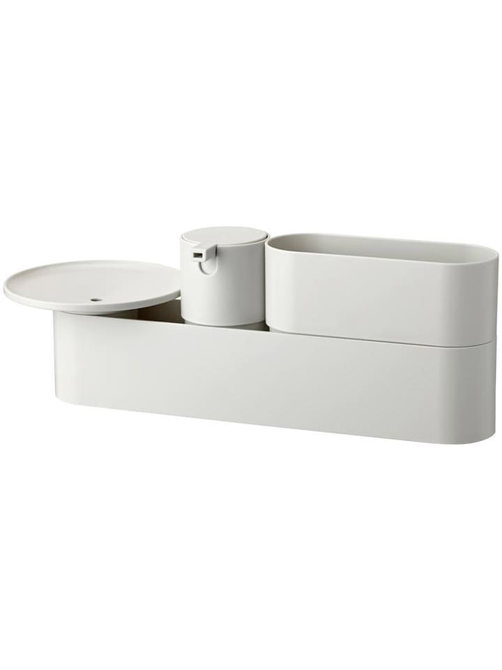 RIG-TIG Organizer "Dish-it" w kolorze szarym do zlewu - 31,5 x 11 x 12 cm rozmiar: onesize