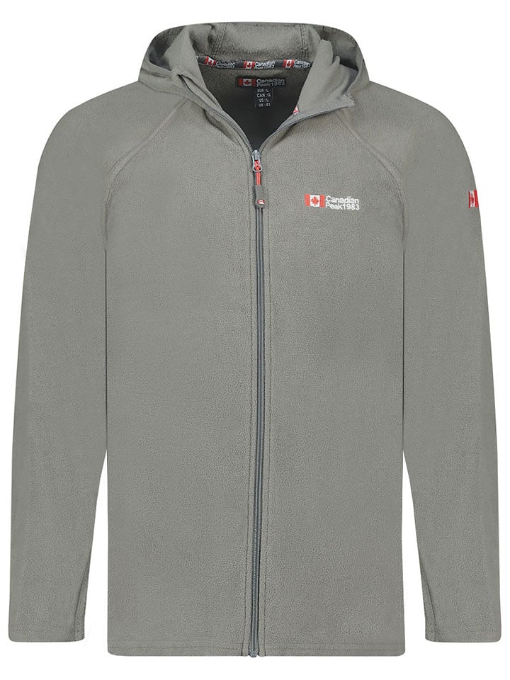 Canadian Peak Kurtka polarowa w kolorze szarym rozmiar: 164