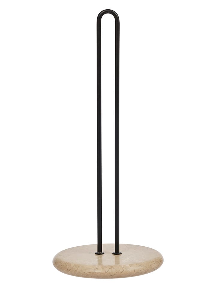 OYOY living design Uchwyt "Savi" w kolorze czarnym na ręcznik papierowy - wys. 32 cm rozmiar: onesize