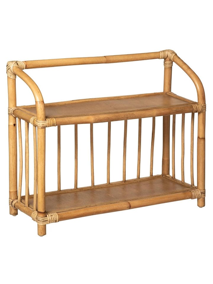 WellHome for Kids Regał "Retro" w kolorze beżowym na książki - 60 x 50 x 20 cm rozmiar: onesize