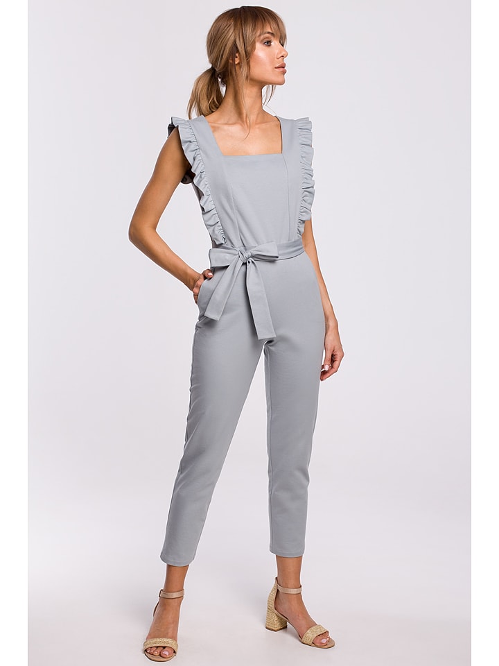 made of emotion Kombinezon w kolorze szarym rozmiar: XXL