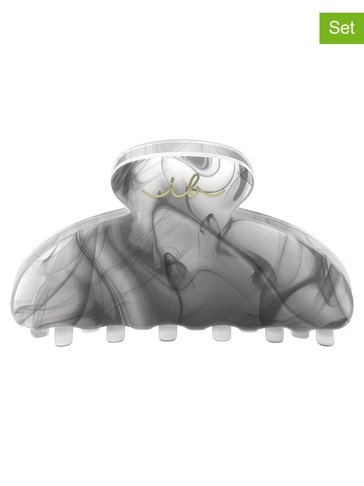 Invisibobble Spinki do włosów (4 szt.) "Clipstar" w kolorze szaro-fioletowym rozmiar: onesize