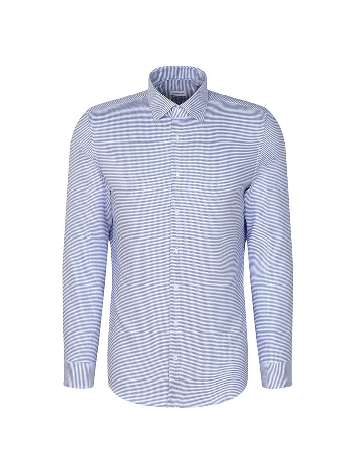 Seidensticker Koszula w kolorze niebieskim rozmiar: 44