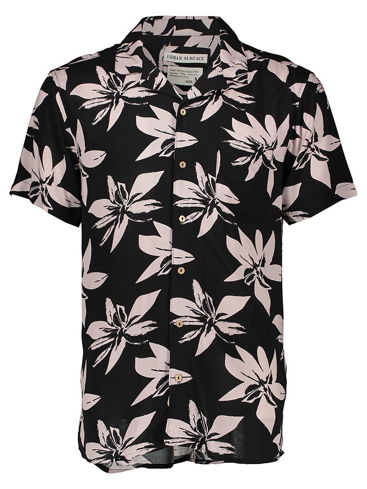 Urban Surface Koszula w kolorze czarno-kremowym rozmiar: M