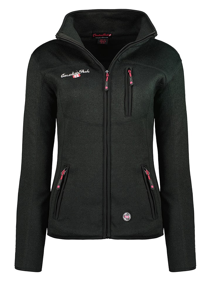 Canadian Peak Kurtka polarowa "Tedeneak" w kolorze czarnym rozmiar: XL