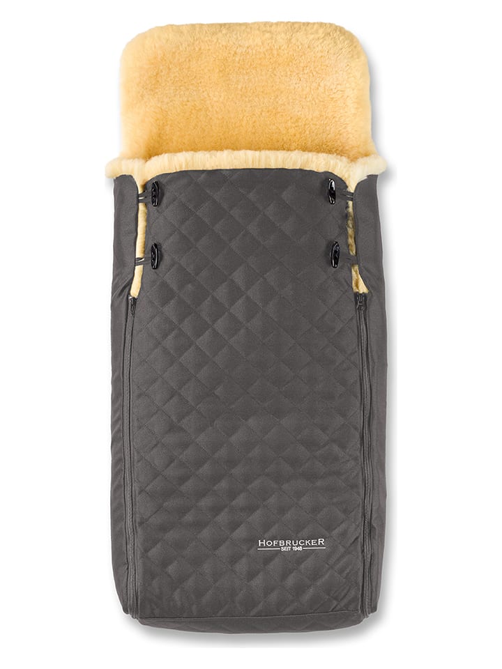 Hofbrucker Śpiworek "Luxus Limited Edition" w kolorze szarym - 95 x 34 cm rozmiar: onesize