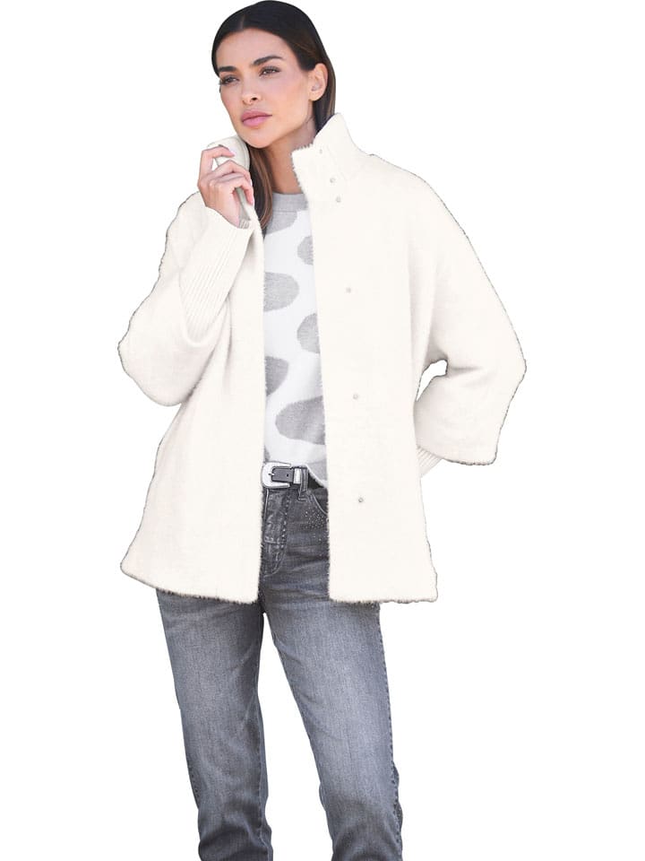 Heine Kurtka przejściowa w kolorze kremowym rozmiar: 38