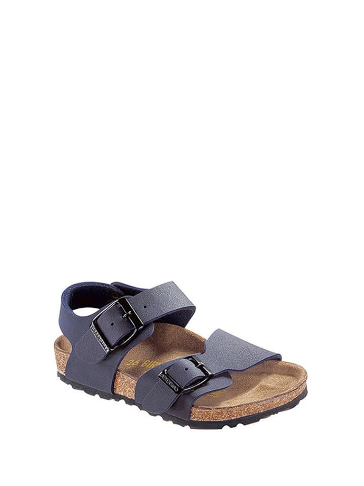 Birkenstock Sandały "New York" w kolorze granatowym rozmiar: 27