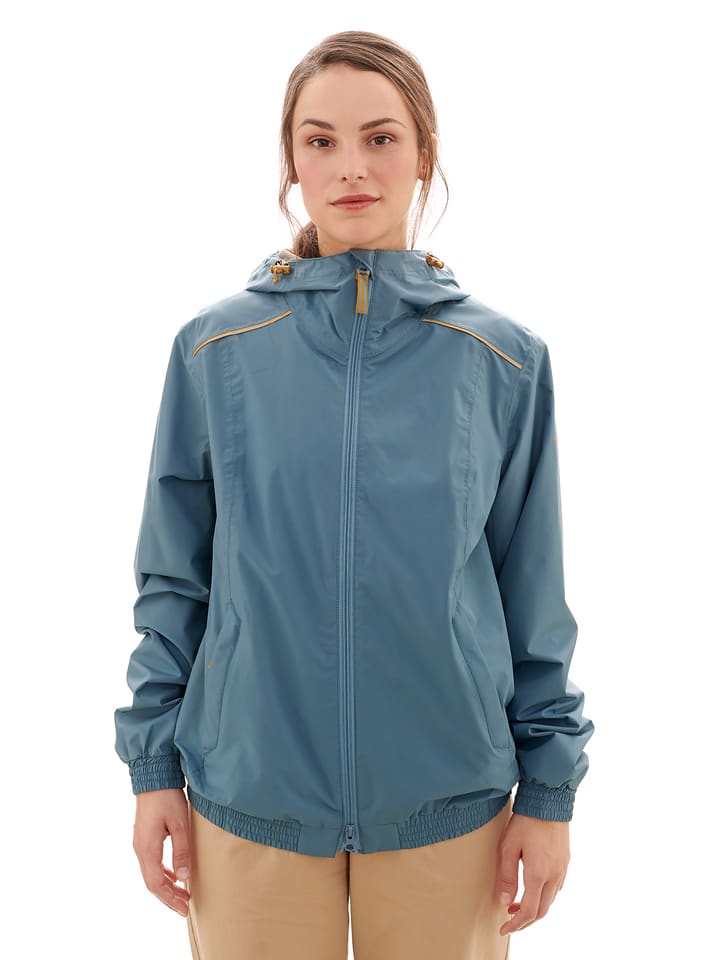 finside Kurtka przeciwdeszczowa "Veera air" w kolorze niebieskim rozmiar: 34