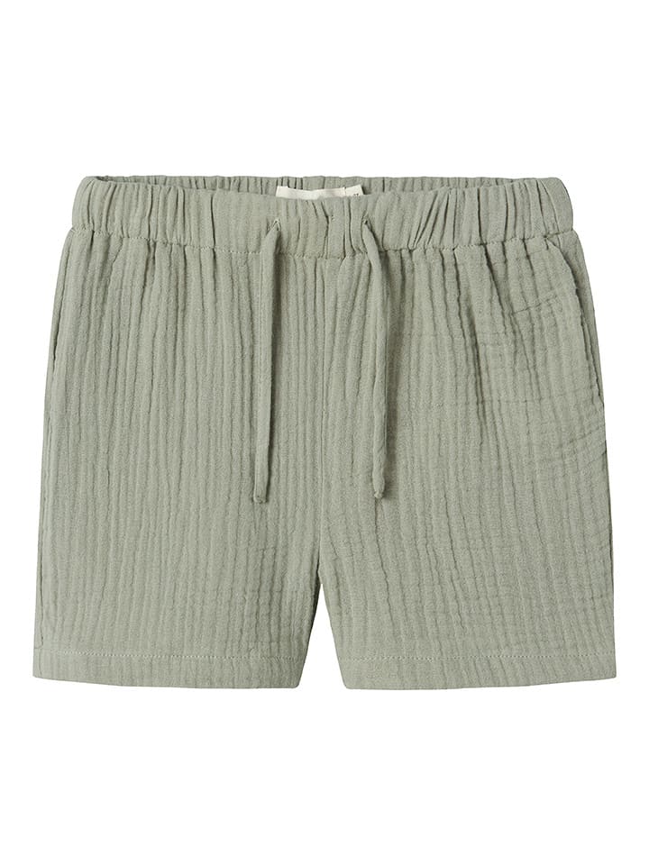 Lil Atelier Szorty "Janu" w kolorze khaki rozmiar: 104