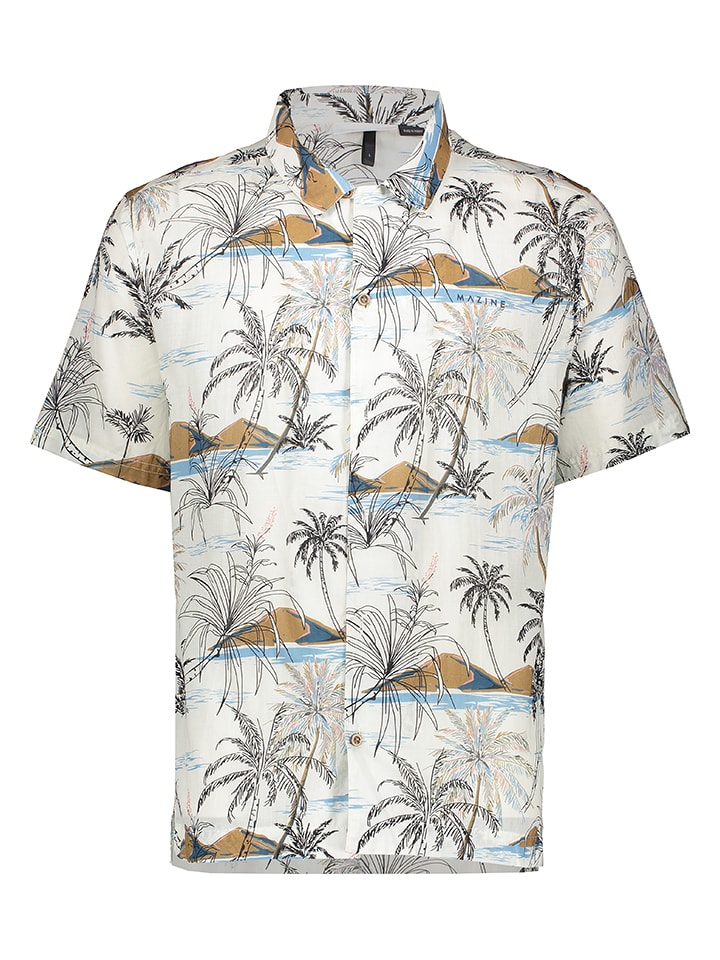 MAZINE Koszula "Honolulu" w kolorze kremowym rozmiar: S