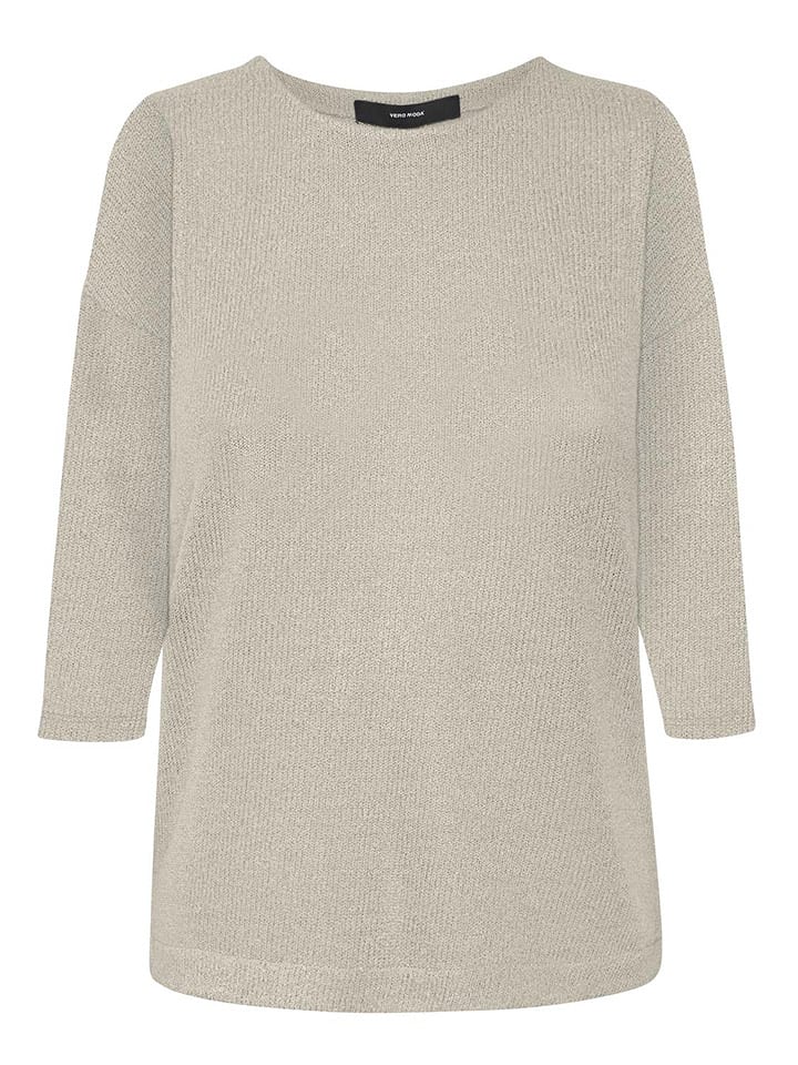 Vero Moda Sweter w kolorze beżowym rozmiar: XS