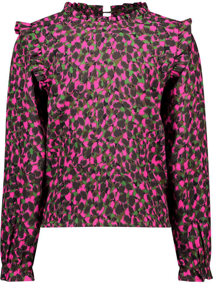 B.Nosy Bluzka w kolorze brązowo-jasnoróżowo-zielonym rozmiar: 116