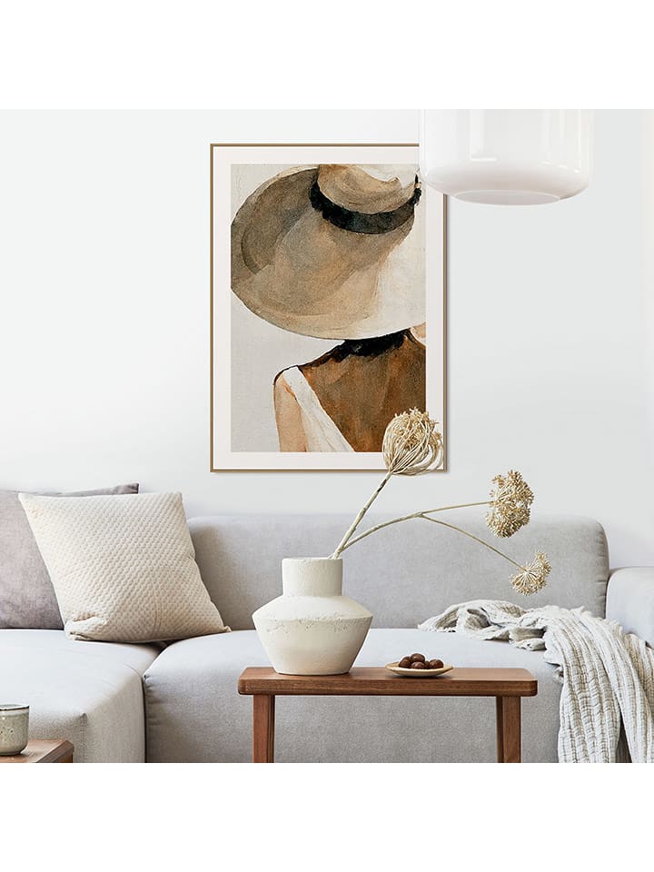 Orangewallz Druk artystyczny w ramce rozmiar: 50x70 cm