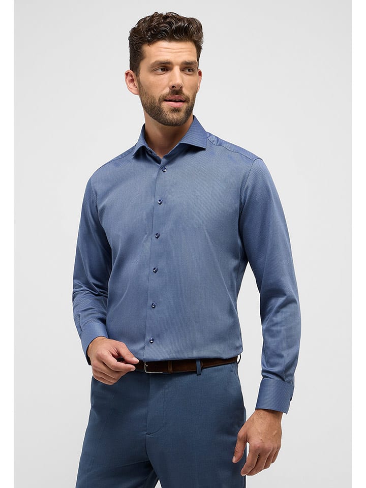 Eterna Koszula - Modern fit - w kolorze niebieskim rozmiar: 43