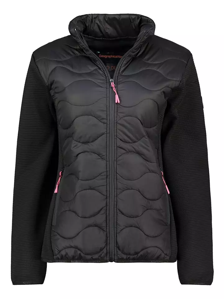 Geographical Norway Kurtka polarowa "Tahiti" w kolorze czarnym rozmiar: L