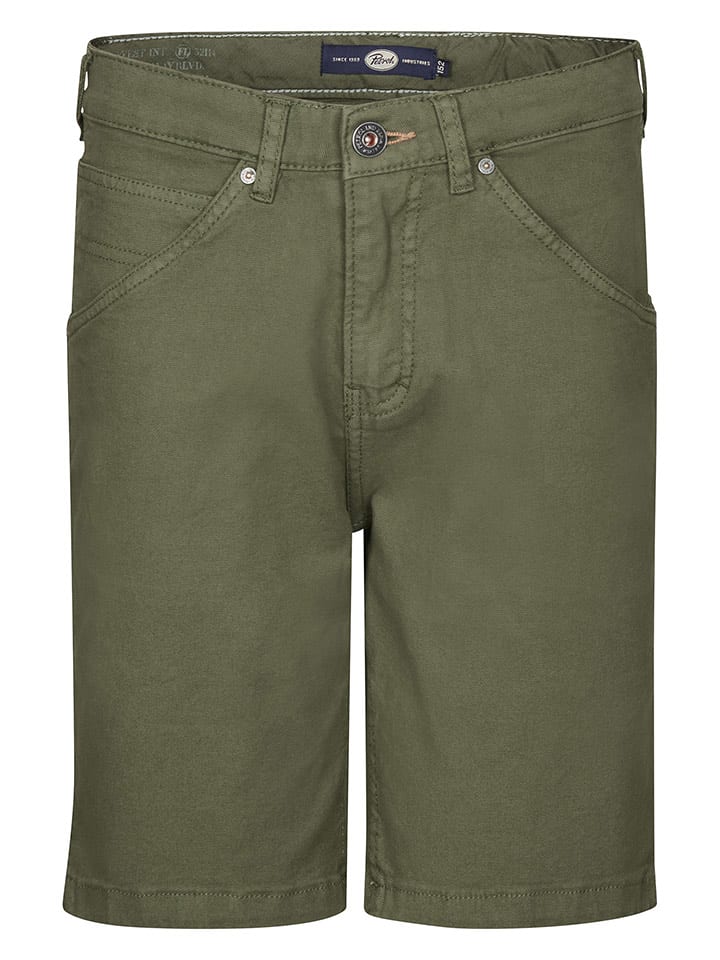 Petrol Industries Szorty chino w kolorze khaki rozmiar: 176