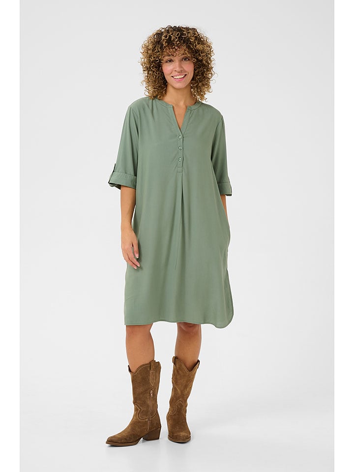 Cream Sukienka "Tiah" w kolorze zielonym rozmiar: 40