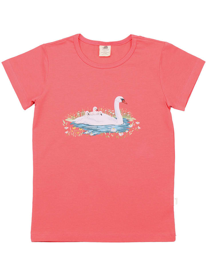 Walkiddy Koszulka w kolorze różowym rozmiar: 122