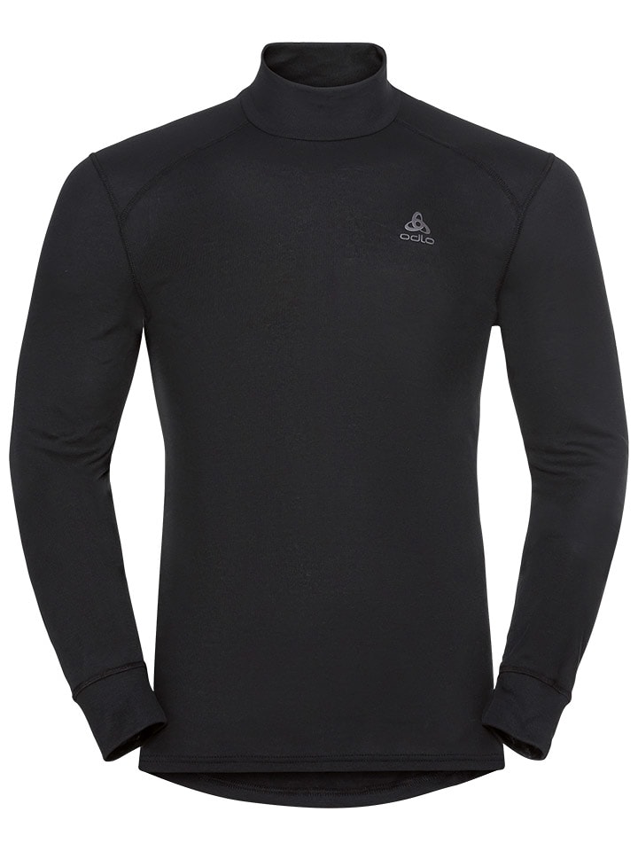 Odlo Podkoszulek funkcyjny "Active Warm Eco" w kolorze czarnym rozmiar: M