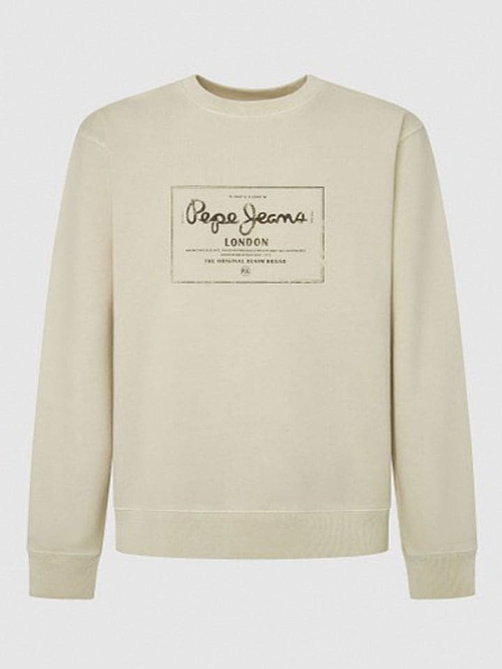Pepe Jeans Bluza "Simon" w kolorze beżowym rozmiar: XL