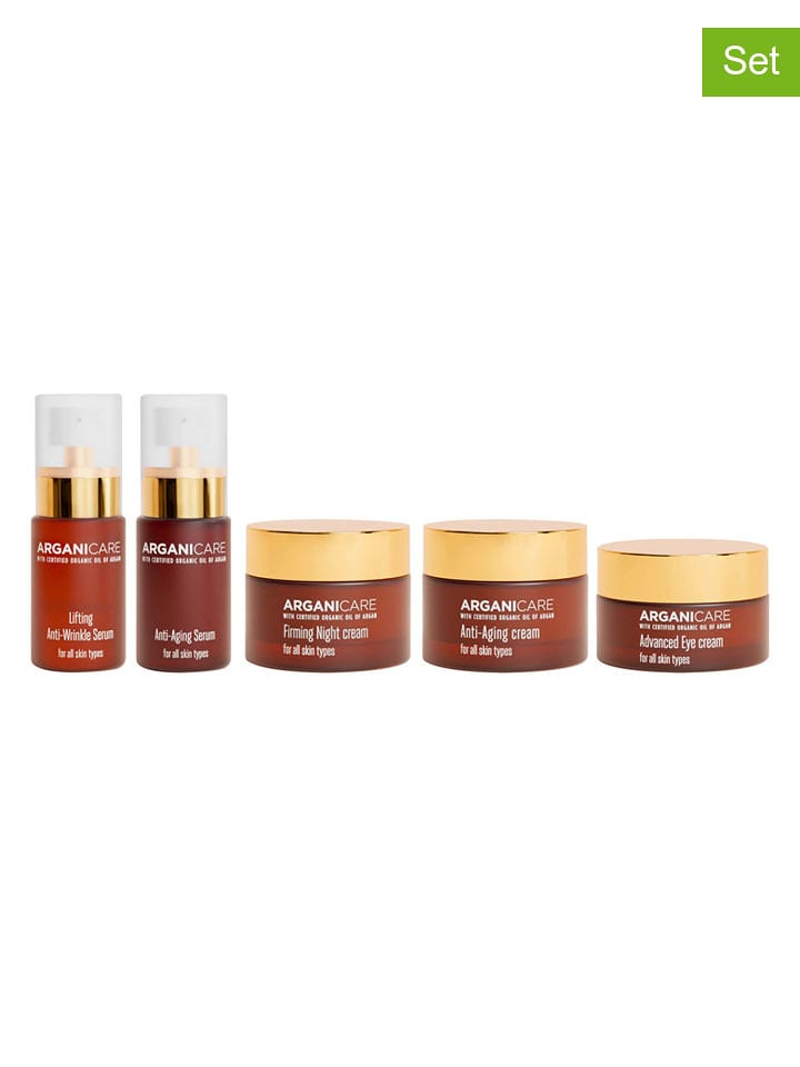 Argani Care 5-częściowy zestaw do pielęgnacji twarzy rozmiar: onesize