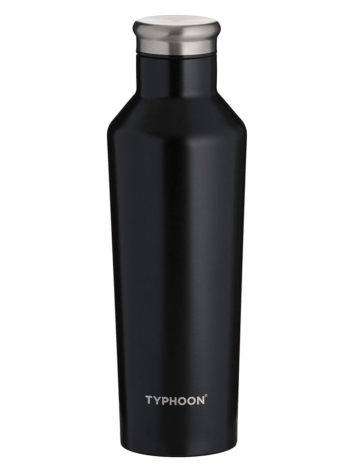 Typhoon Butelka termiczna w kolorze czarnym - 500 ml rozmiar: onesize