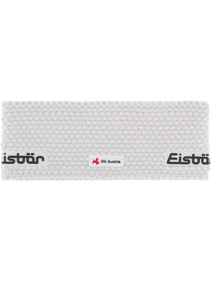 Eisbär Opaska "Jamies" w kolorze białym na czoło rozmiar: onesize