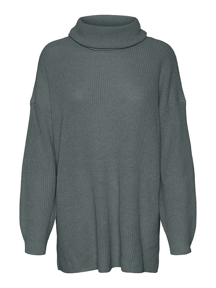 Vero Moda Golf w kolorze zielonoszarym rozmiar: M