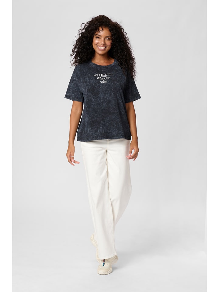 Kaffe Koszulka w kolorze antracytowym rozmiar: L