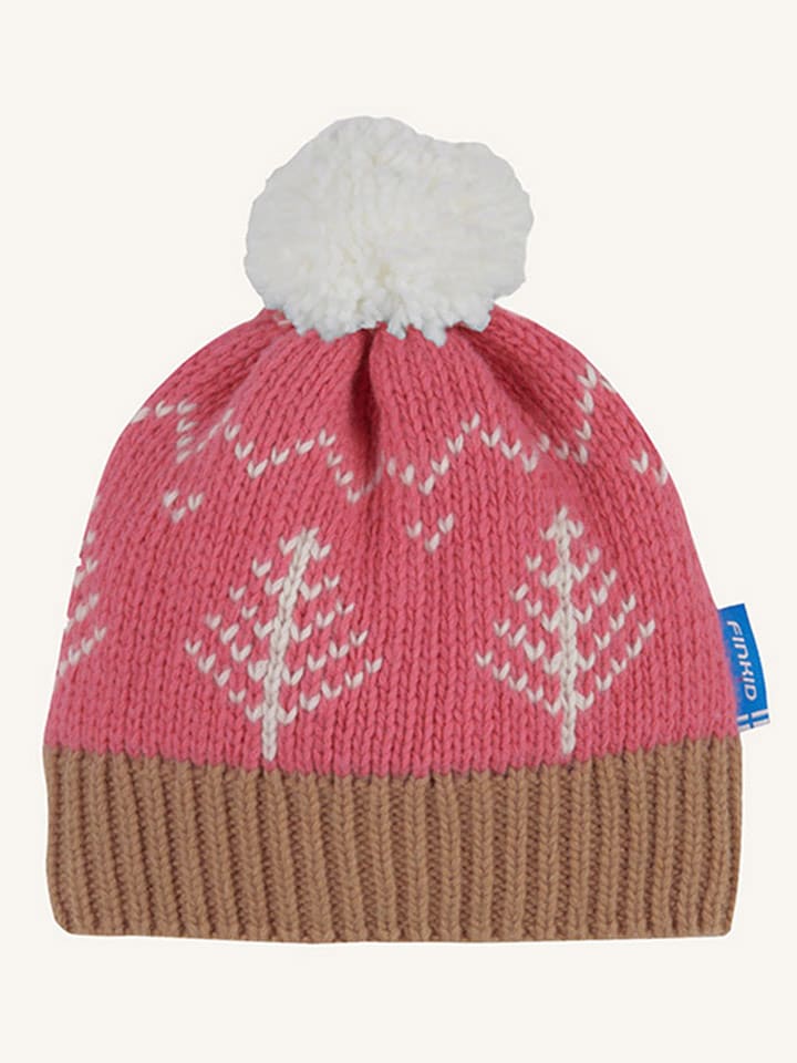 finkid Czapka "Peikko" w kolorze jasnoróżowym rozmiar: 52 cm