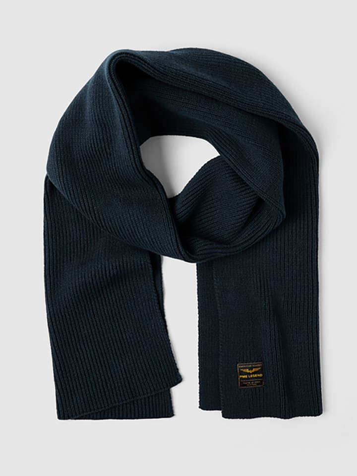 PME Legend Szal w kolorze granatowym - 175 x 30 cm rozmiar: onesize