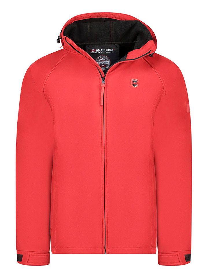 ANAPURNA Kurtka softshellowa "Tamigolorana" w kolorze czerwonym rozmiar: 3XL