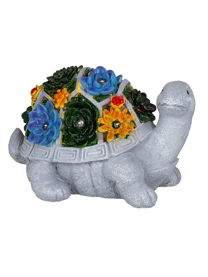 Garden Hero Solarna lampa dekoracyjna LED w kolorze brązowym - 26 x 17 x 14,8 cm rozmiar: onesize