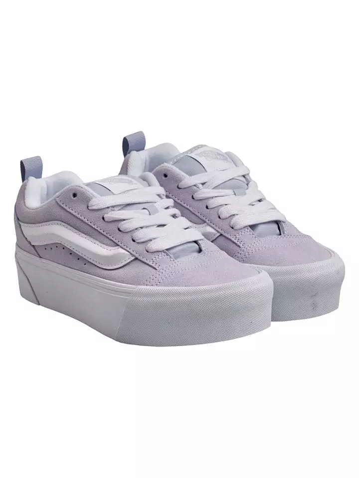 Vans Skórzane sneakersy "Knu Stack" w kolorze lawendowym rozmiar: 42