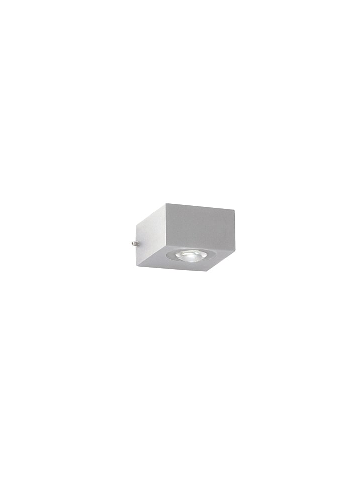 FISCHER & HONSEL Lampa zewnętrzna LED "Helsinki" w kolorze srebrnym - 8 x 5 cm rozmiar: onesize