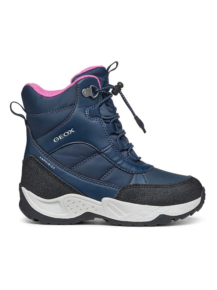 Geox Botki zimowe "Sentiero" w kolorze granatowym rozmiar: 37