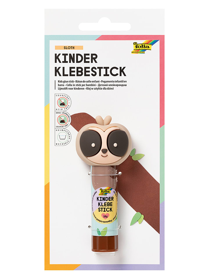 folia PAPER Klej w sztyfcie "Sloth" - 3+ rozmiar: onesize