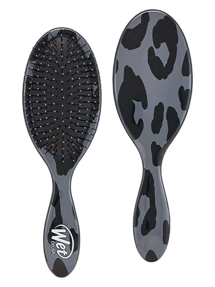 Wet brush Szczotka "Detangler - Safari - Leopard" w kolorze szaro-czarnym rozmiar: onesize