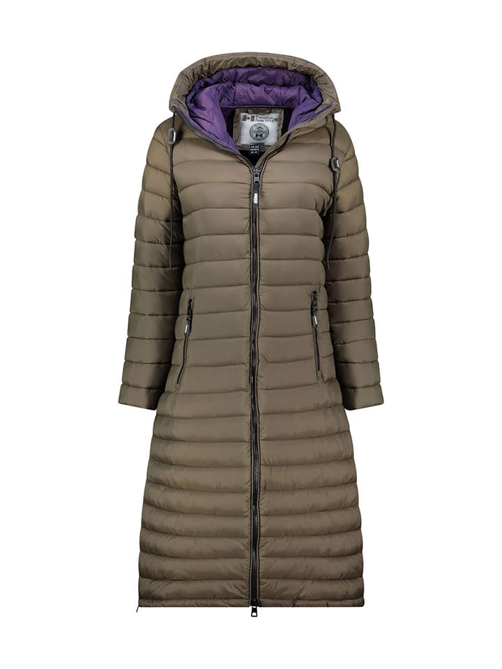 Canadian Peak Płaszcz pikowany "Azuleak" w kolorze khaki rozmiar: M