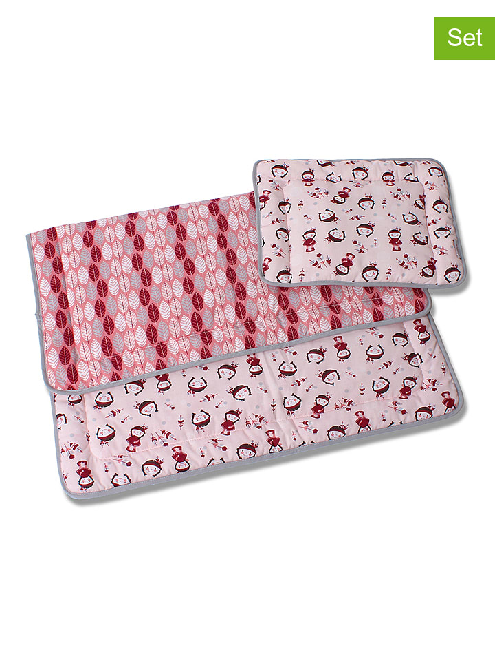 Hobea 2-częściowy zestaw w kolorze jasnoróżowym rozmiar: onesize