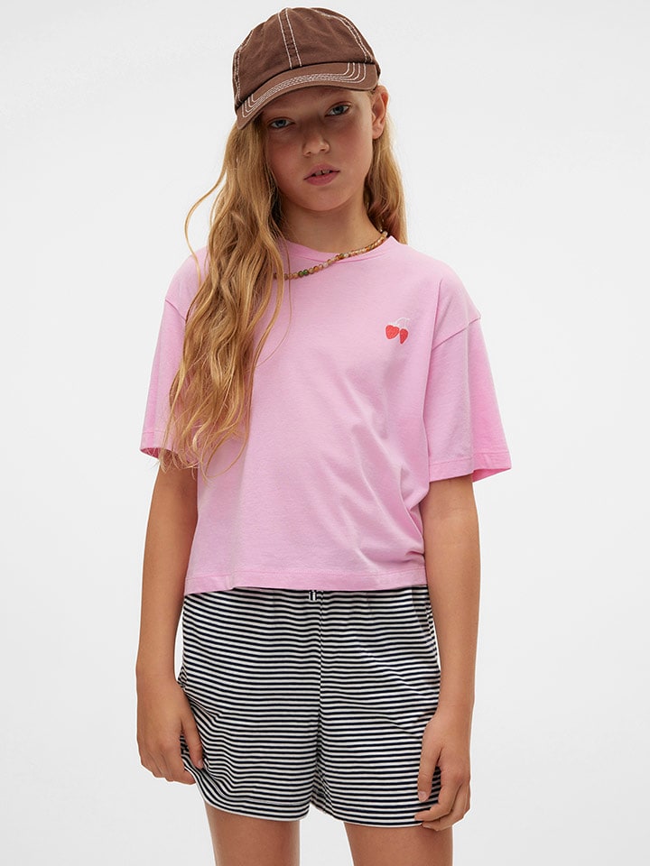 Vero Moda Girl Koszulka "Berry Kelly" w kolorze jasnoróżowym rozmiar: 146/152